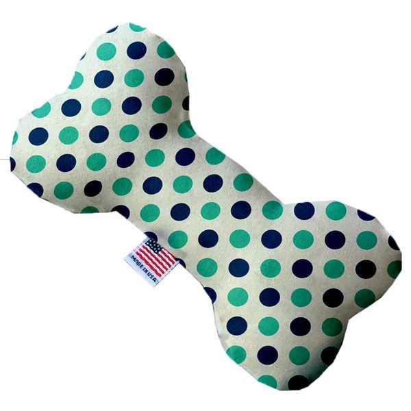Mirage Pet Products Aquatic Dots 10 in. Bone Dog Toy 1264-TYBN10
